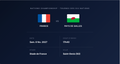 France — Pays de Galles