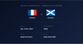 France — Écosse